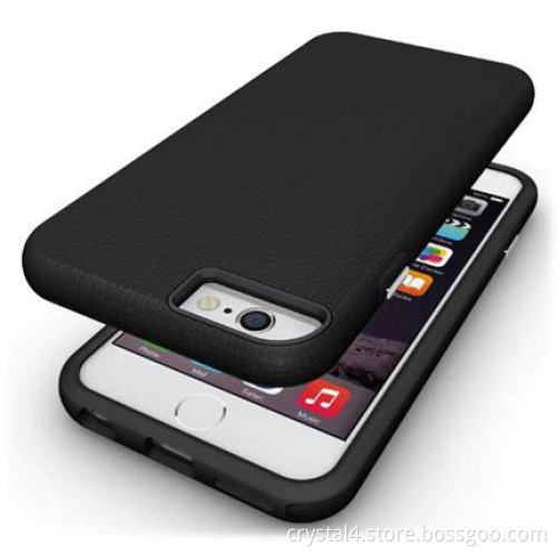 Fingerprint proof shock resistant  hybrid phone case